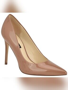 Nine West Women's Fresh3 Heels, Pump, Beige, Nude, Stiletto, Clay 101, 8M